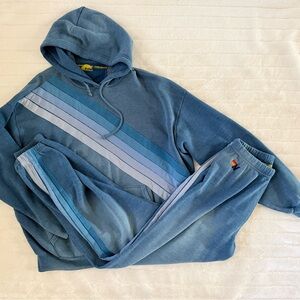 Aviator Nation Blue Track Pants & Joggers